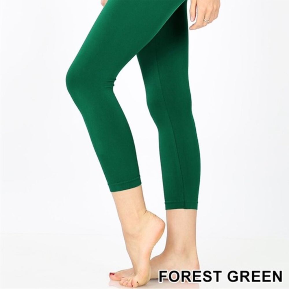 Zenana Seamless Capri Leggings